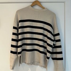 Zara stripped sweater